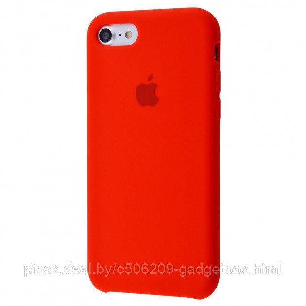 Чехол Silicone Case для Apple iPhone 7 / iPhone 8 / SE 2020, #14 Red (Красный) - фото 1 - id-p130057919