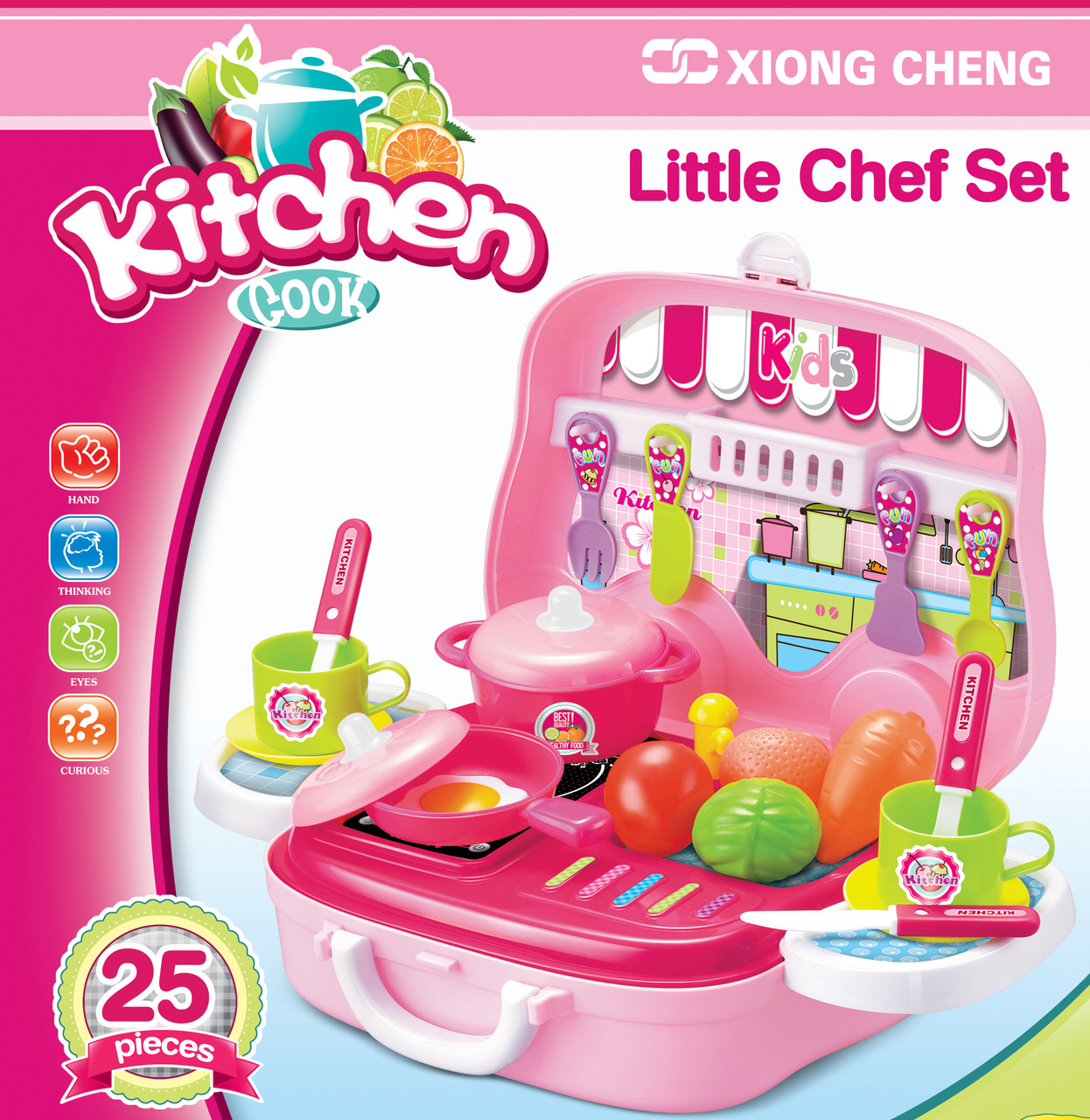 Детская кухня в чемоданчике арт. 008-915А (26,8х21,3х9,5) - фото 3 - id-p145399171