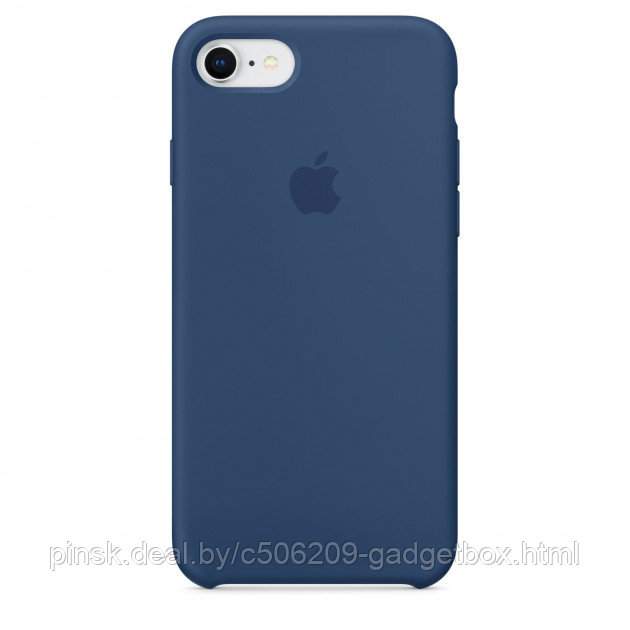 Чехол Silicone Case для Apple iPhone 7 / iPhone 8 / SE 2020, #20 Blue Cobal (Синий кобальт) - фото 1 - id-p130057925