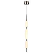 4793/28L PENDANT ODL21 009 никель/белый Подвес LED 28W SPINDLE