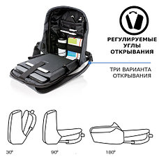 Рюкзак-антивор XD Design Bobby Compact Print Zebra, фото 2