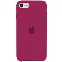 Чехол Silicone Case для Apple iPhone 7 / iPhone 8 / SE 2020, #36 Rose red (Бордовый)