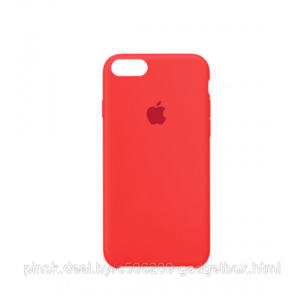 Чехол Silicone Case для Apple iPhone 7 / iPhone 8 / SE 2020, #42 New apricot (Морковный) - фото 1 - id-p130057947