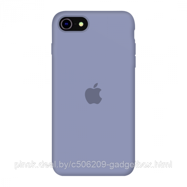 Чехол Silicone Case для Apple iPhone 7 / iPhone 8 / SE 2020, #46 Lavander gray (Тёмная лаванда) - фото 1 - id-p130057951