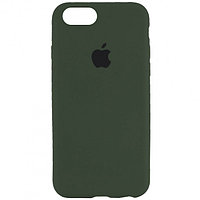 Чехол Silicone Case для Apple iPhone 7 / iPhone 8 / SE 2020, #48 Dark Green (Темно-зеленый)