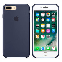 Чехол Silicone Case для Apple iPhone 7 Plus / iPhone 8 Plus, #8 Dark blue (Темно-синий)