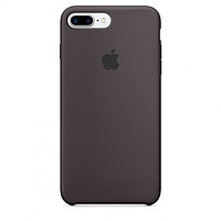 Чехол Silicone Case для Apple iPhone 7 Plus / iPhone 8 Plus, #22 Cocoa (Шоколадный)