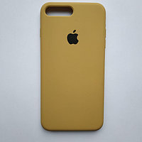 Чехол Silicone Case для Apple iPhone 7 Plus / iPhone 8 Plus, #28 Gold (Горчичный)