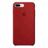 Чехол Silicone Case для Apple iPhone 7 Plus / iPhone 8 Plus, #33 Cherry (Темно-красный)