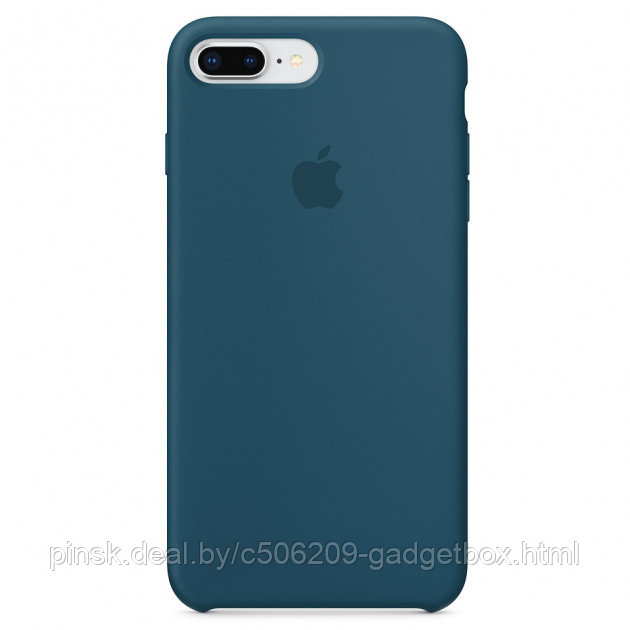 Чехол Silicone Case для Apple iPhone 7 Plus / iPhone 8 Plus, #35 Cosmos blue (Космический синий) - фото 1 - id-p130058010