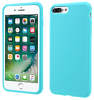 Чехол Silicone Case для Apple iPhone 7 Plus / iPhone 8 Plus, #43 Aquamarine (Аквамарин)