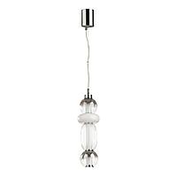 4827/18L PENDANT ODL21 007 хром/дымчатый/белый/прозрачный Подвес LED 18W BEANS