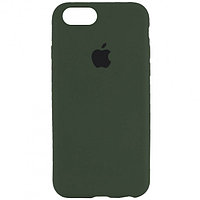 Чехол Silicone Case для Apple iPhone 7 Plus / iPhone 8 Plus, #48 Dark Green (Темно-зеленый)