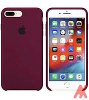 Чехол Silicone Case для Apple iPhone 7 Plus / iPhone 8 Plus, #52 Grape purple (Марсала)