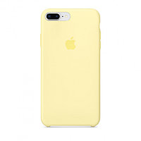 Чехол Silicone Case для Apple iPhone 7 Plus / iPhone 8 Plus, #55 Mellow yellow (Лимоный)