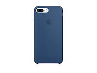 Чехол Silicone Case для Apple iPhone 7 Plus / iPhone 8 Plus, #57 Midnight blue (Синяя сталь)