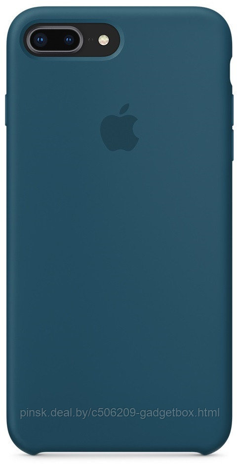 Чехол Silicone Case для Apple iPhone 7 Plus / iPhone 8 Plus, #59 Grapefruit (Грейпфрут) - фото 1 - id-p130058034