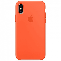 Чехол Silicone Case для Apple iPhone X / iPhone XS , #2 Apricot (Абрикосовый)