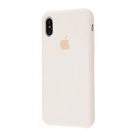 Чехол Silicone Case для Apple iPhone X / iPhone XS , #10 Antique white (Античный белый)