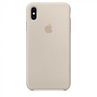 Чехол Silicone Case для Apple iPhone X / iPhone XS , #11 Stone (Светло-серый)