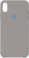 Чехол Silicone Case для Apple iPhone X / iPhone XS , #23 Pebble (Песчаный)