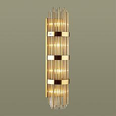 4854/4W HALL ODL_EX21 золото/стекло Настенный светильник E14 4*40W  высота 890см EMPIRE, фото 3