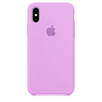 Чехол Silicone Case для Apple iPhone X / iPhone XS , #41 Viola (Фиолетовый)