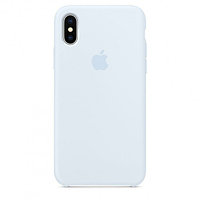 Чехол Silicone Case для Apple iPhone X / iPhone XS , #44 Sky blue (Небесно-голубой)