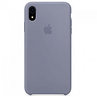 Чехол Silicone Case для Apple iPhone X / iPhone XS , #46 Lavander gray (Тёмная лаванда)