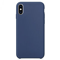Чехол Silicone Case для Apple iPhone X Max / iPhone XS Max, #20 Blue Cobal (Синий кобальт)
