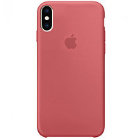 Чехол Silicone Case для Apple iPhone X Max / iPhone XS Max, #25 Camellia (Красная роза)