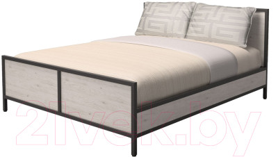 Двуспальная кровать Millwood Neo Loft КМ-2.6 Ш 207x182x94