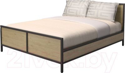 Двуспальная кровать Millwood Neo Loft КМ-2.6 Ш 207x182x94