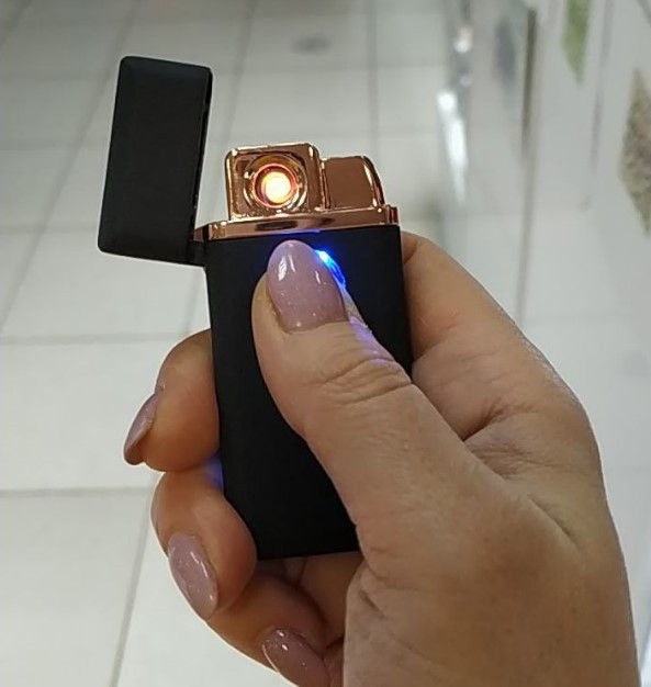 Зажигалка Lighter 5408 (USB + газ) в подарочной коробке - фото 2 - id-p145430053