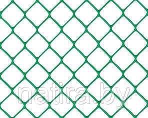 Заборная решетка 15*15 20 м (Зеленый), Ячейка 1,5х1,5см, фото 2