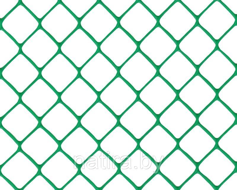 Заборная решетка 15*15 20 м (Зеленый), Ячейка 1,5х1,5см - фото 3 - id-p145431087