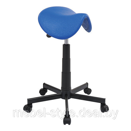 Специальное кресло Вито GTS хром для лабораторий и производственных линий, стул VITO GTS CH полиуретан цветной - фото 7 - id-p145434420