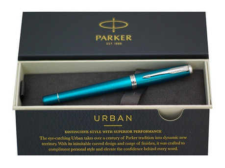 Ручка-роллер Parker Urban Vibrant Blue, фото 2