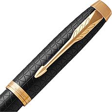 Ручка-роллер Parker IM Premium Black GT, фото 2