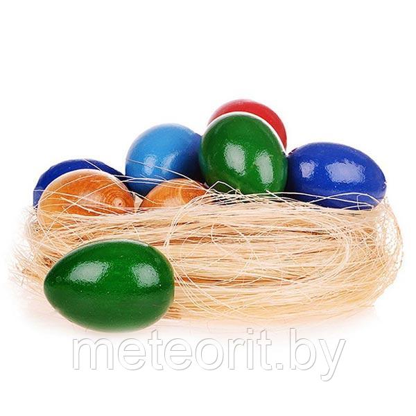 Яйца в гнезде цветные (12 шт) Счетный материал - фото 2 - id-p145448908