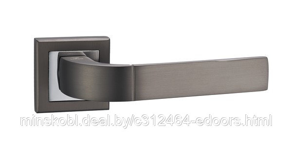 Ручка дверная Верона КВ. A1426E8 (LOCKit) (MBNB/PC)