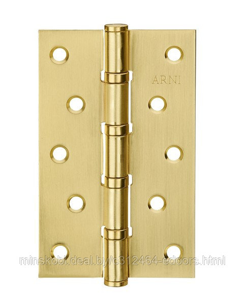 Петля универ. 125*75 SB мат.золото Arni