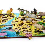 Водопой на Лимпопо - 3d развивающая доска, фото 2