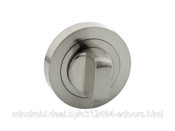 Завертка кругл. SN мат.никель R01 WC AL Lockit (Сплит)