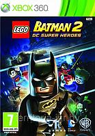 Игра Lego Batman 2: DC Super Heroes для Xbox 360, 1 диск