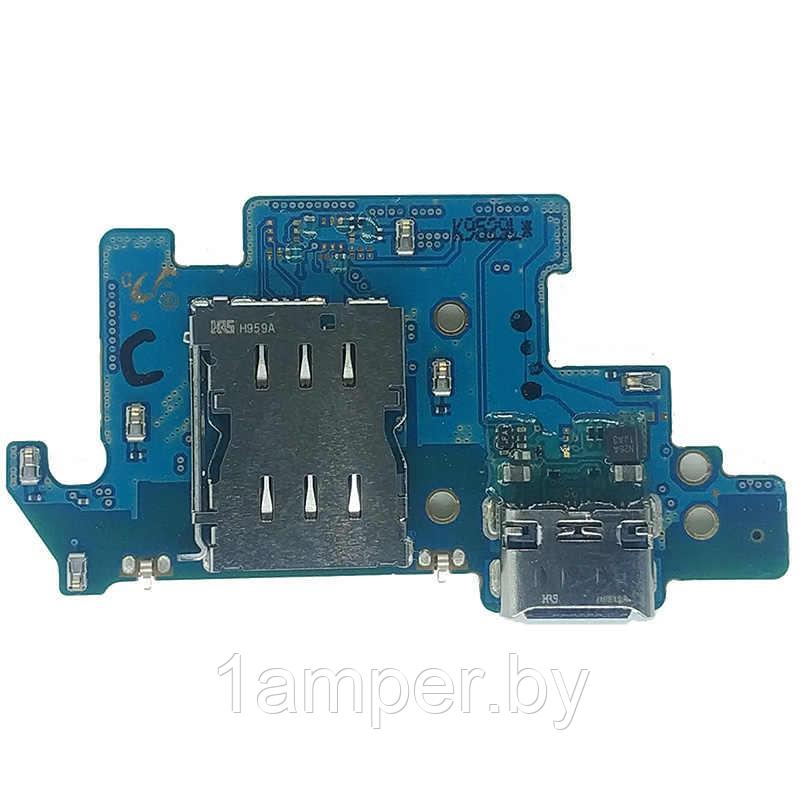 Плата нижняя Original с разъемом зарядного, микрофоном Samsung Galaxy A80/A805