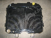 Радиатор водяного охлаждения УАЗ 3741-1301012 (2-х рядный) - фото 1 - id-p145455180