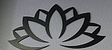 Металлическое декоративное панно Лотос 30х50см цвет: черный муар, фото 2