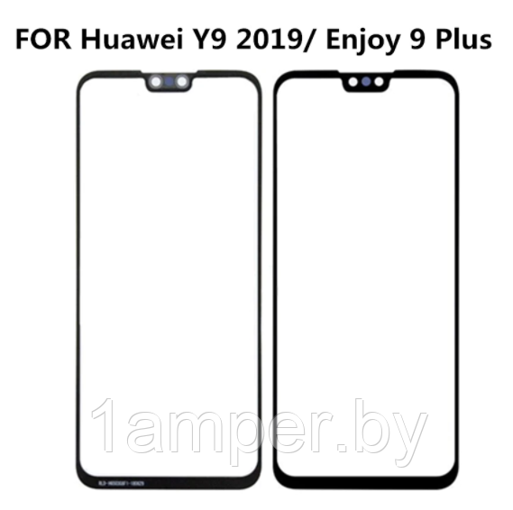 Стекло экрана Huawei Y9 2019/Enjoy 9Plus/JKM-LX1/JKM-LX2/LX3 Черное