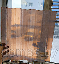 Полиэстер армированный стекловолокном 2м бронза, тонированный Elyplast